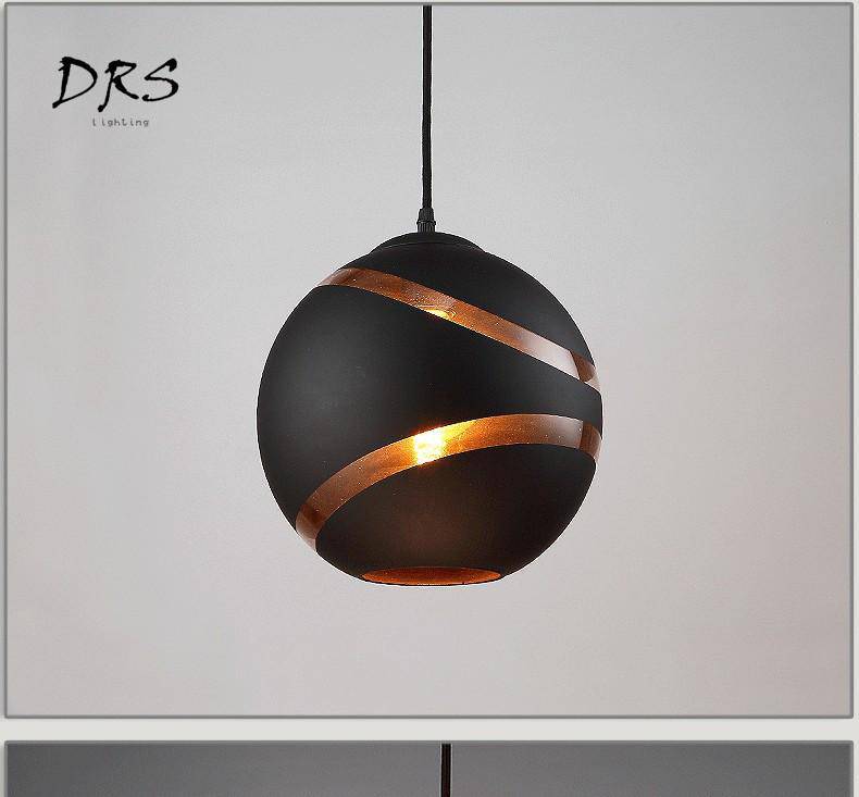 Suspension design boule découpée Creation - vue 5 sur 7