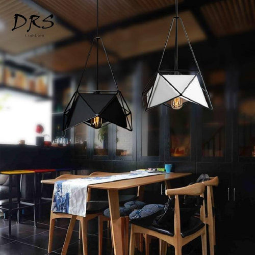 Suspension design style industriel Geometric