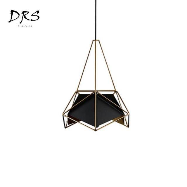 Suspension design style industriel Geometric - vue 10 sur 10