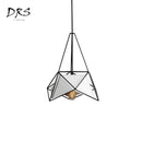 Suspension design style industriel Geometric
