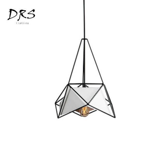 Suspension design style industriel Geometric - vue 4 sur 10