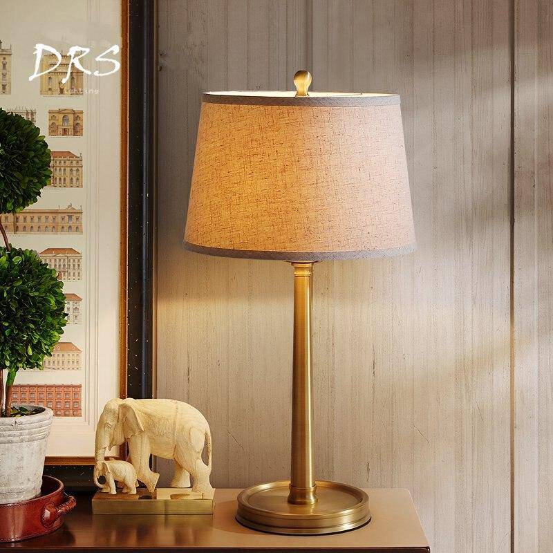 Lampe de chevet avec abat-jour en tissu moderne Night - vue 3 sur 12