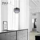 Suspension arrondies en verre de plusieurs formes scandinaves