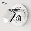 Applique murale avec spot LED ajustable Hotel