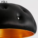 Lustre design style cuir avec diamants