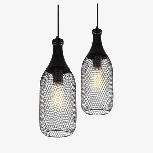 Suspension cage en forme de bouteille Hall