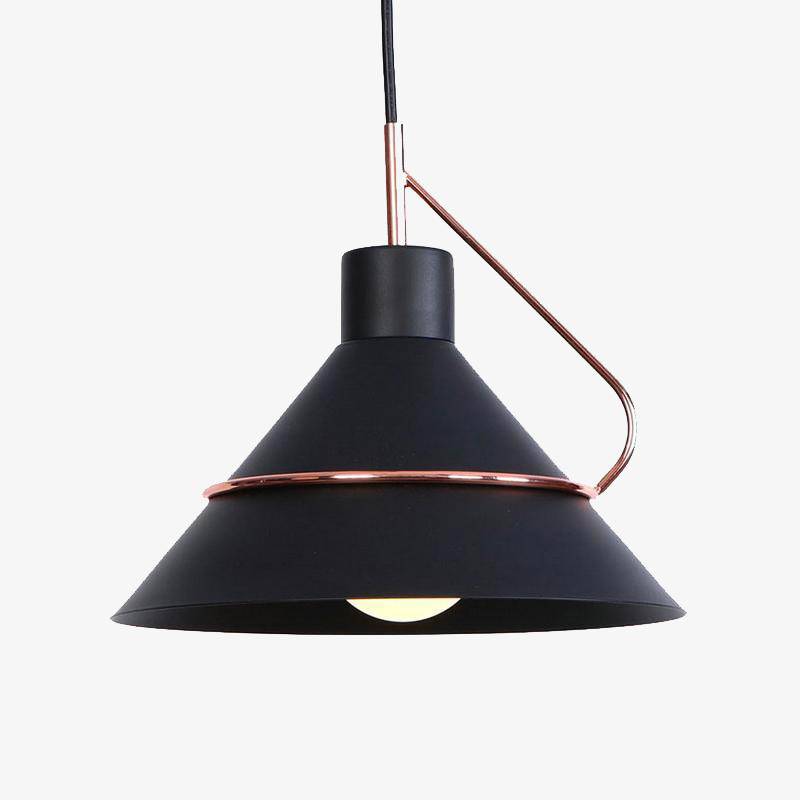 Suspension design à LED conique Pastoral