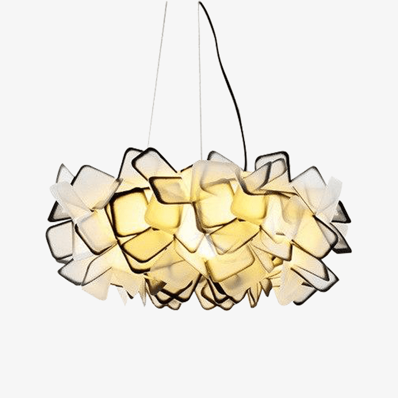 Suspension design de couleur en acrylique Clizia