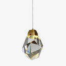 Suspension design LED avec cristal en verre Luxury