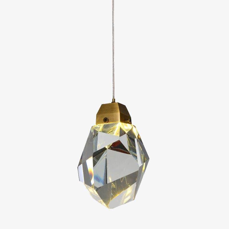 Suspension design LED avec cristal en verre Luxury - vue 2 sur 6