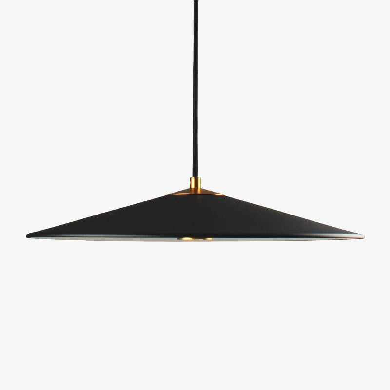 Suspension design LED conique plate Vermont