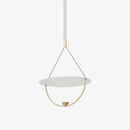 Suspension design LED dorée style Fly