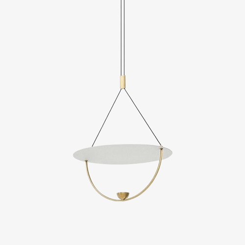 Suspension design LED dorée style Fly