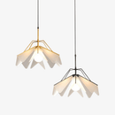 Suspension design LED style branche en métal