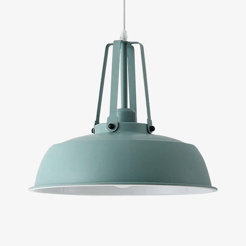 Suspension industrielle LED avec abat-jour métal Hang - vue 2 sur 10