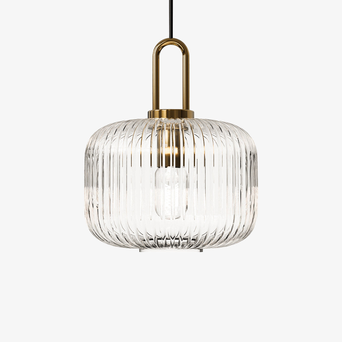 Suspension moderne avec différentes formes en verre Charlise