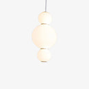 Suspension moderne LED avec perles lumineuses Julene