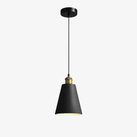 Suspension moderne LED en métal coloré Leesha