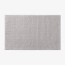 Tapis de bain rectangulaire coloré à boucles Chenille